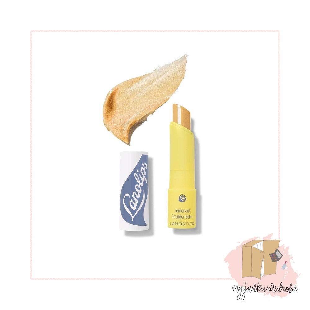Lanolips Lemonaid Scrubba-Balm Sugar Lip Scrub + Balm 3.3g