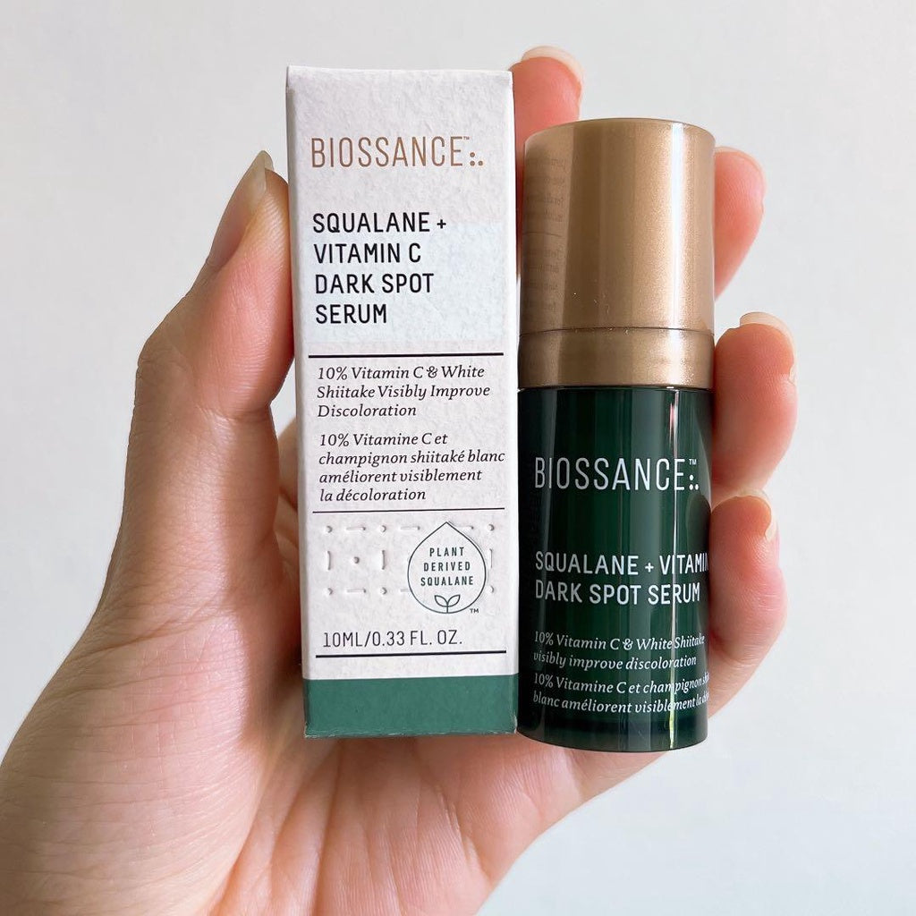 {4ml/10ml} Biossance Squalane + Vitamin C Dark Spot Serum
