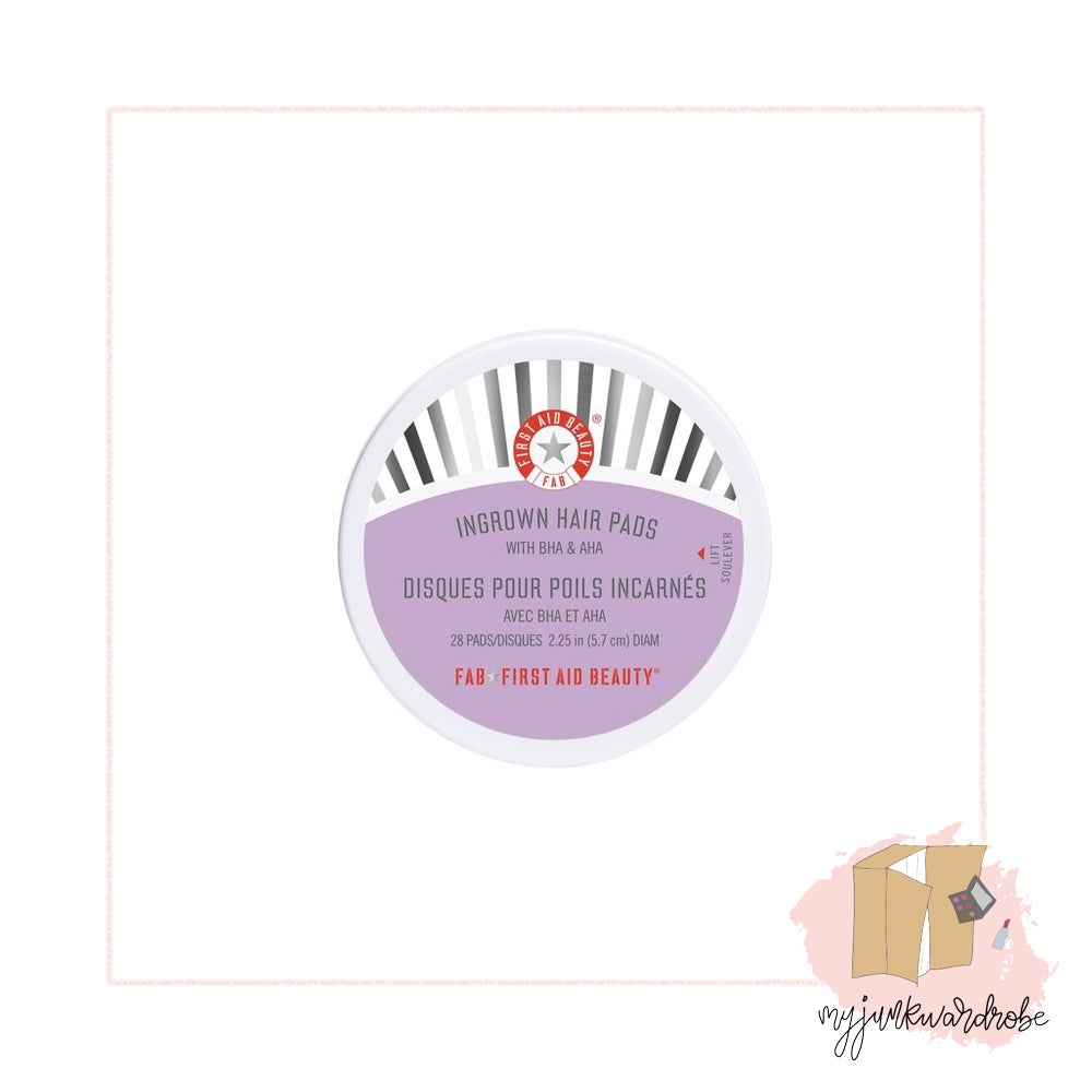 First Aid Beauty Ingrown Hair Pads with BHA & AHA (28 Pads)