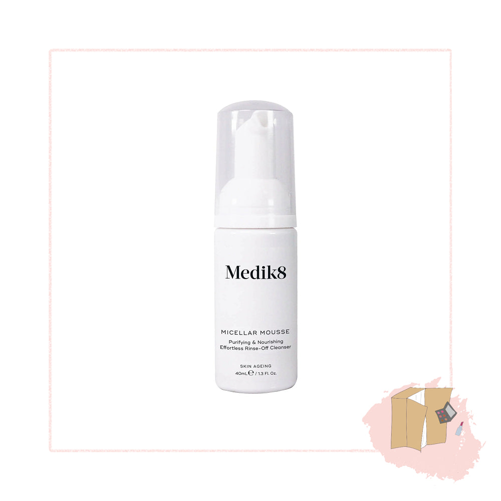 Medik8 Micellar Mousse Effortless Rinse-Off Cleanser 40ml