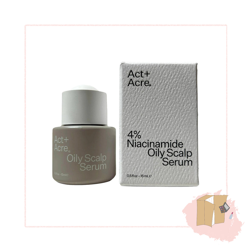 Act+Acre 4% Niacinamide Oily Scalp Serum 15ml