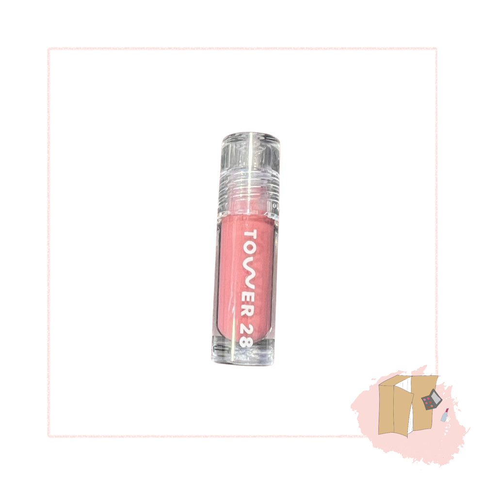 Tower 28 Beauty ShineOn Lip Jelly Hydrating Non-Sticky Lip Gloss 1.36ml in Shade Pistachio