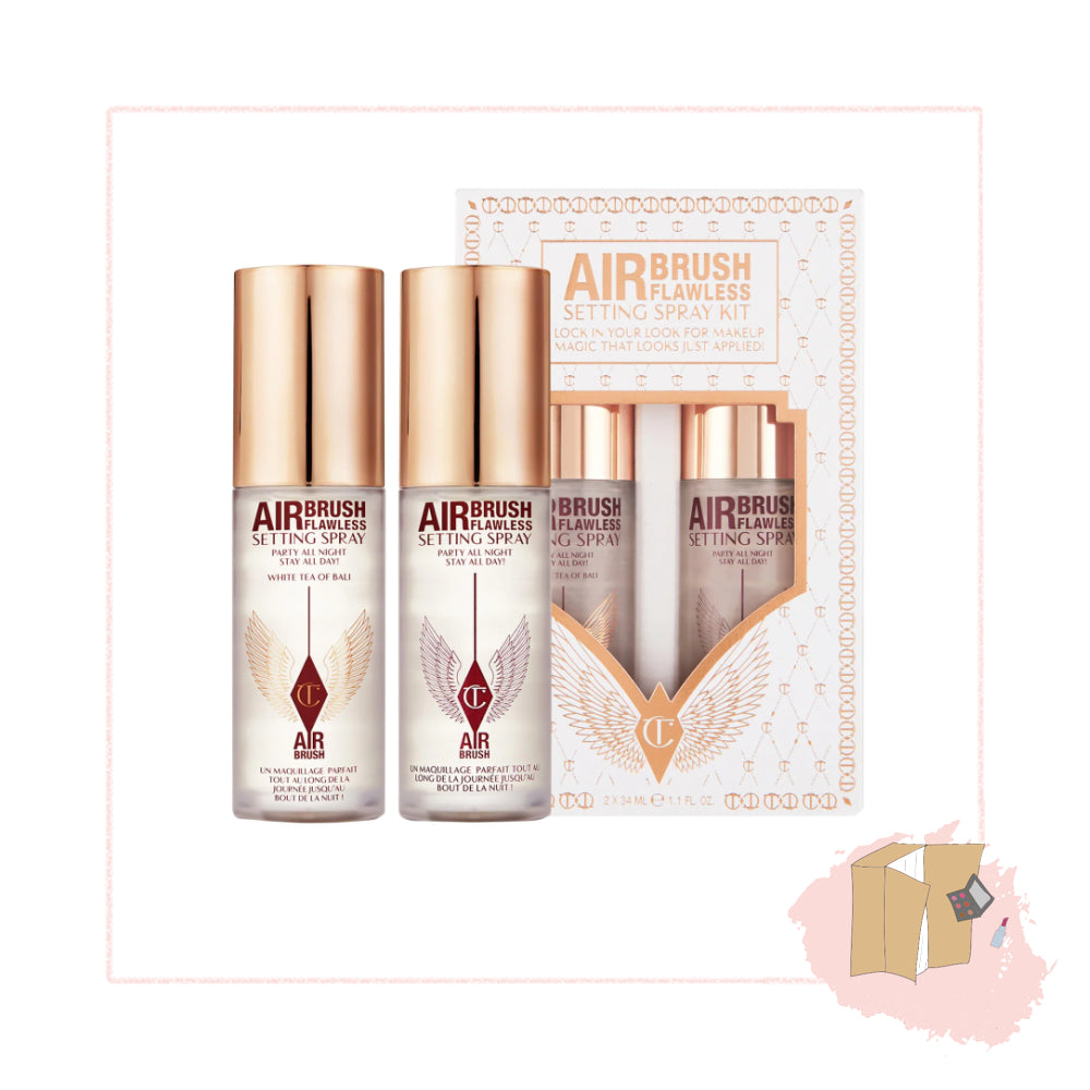 Charlotte Tilbury Mini Airbrush Flawless Setting Spray Duo Set