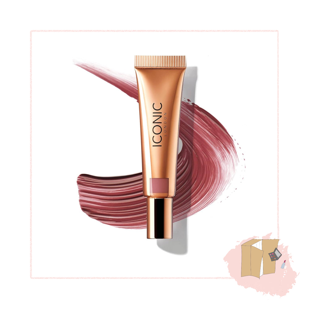 Iconic London Sheer Blush 12.5ml in Shade Rose Riot/Power Pink/Berry Boom