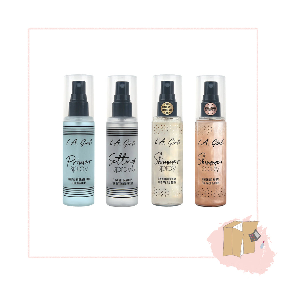 L.A. Girl Setting Spray / Primer Spray / Shimmer Spray 80ml LA Girl