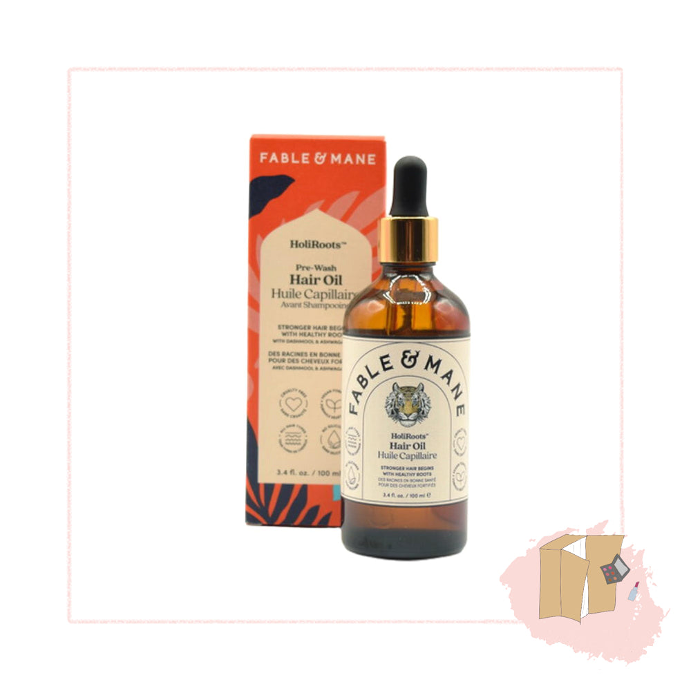 {14.4ml/55ml/100ml} Fable & Mane Holiroots Hair Oil