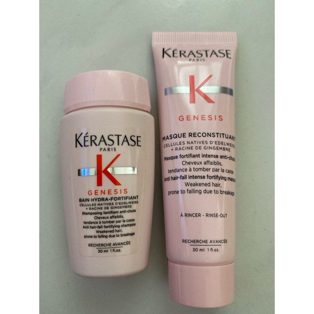 Kerastase Genesis Fortifying Shampoo 30ml / Conditioner 30ml