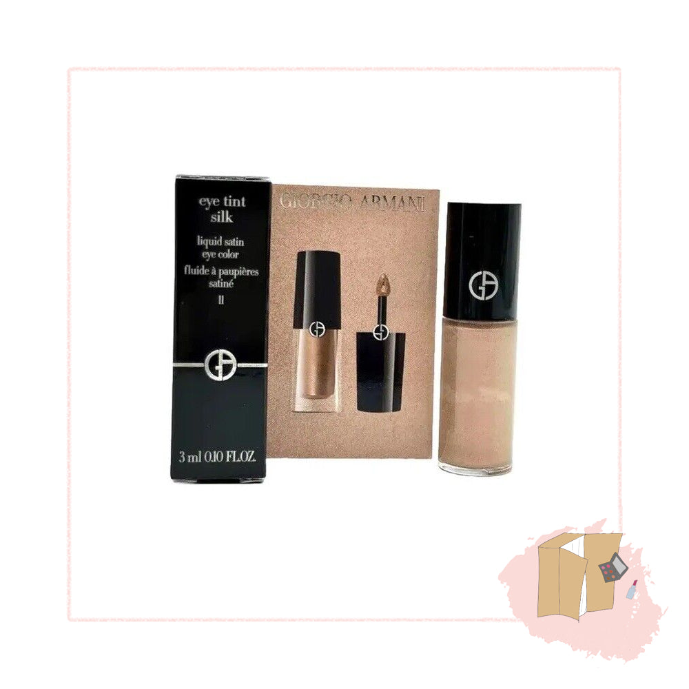 Giorgio Armani Eye Tint Silk Liquid Satin Eye Color 3ml in Shade Rose Ashes