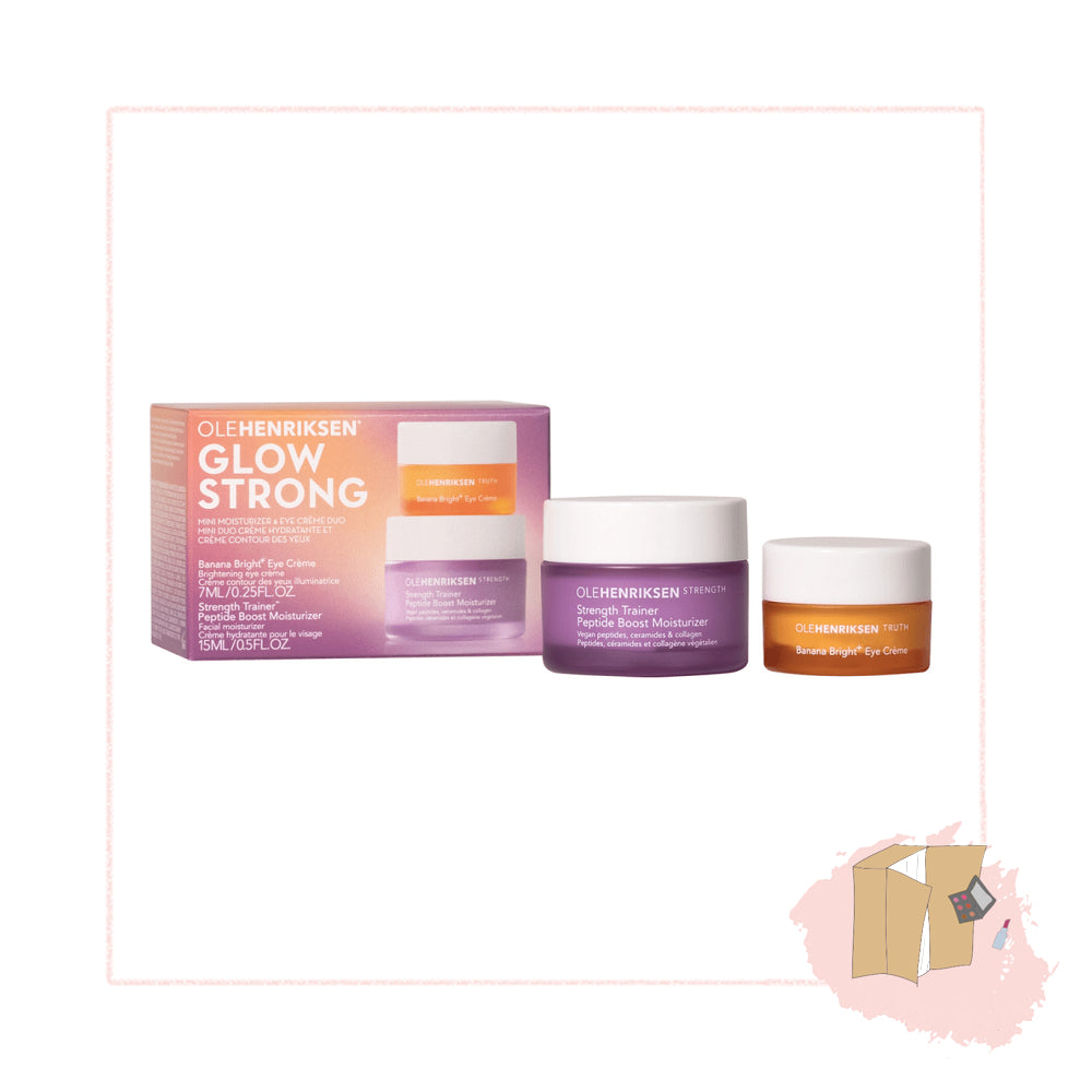 Ole Henriksen Glow Strong Mini Moisturizer + Eye Cream Duo