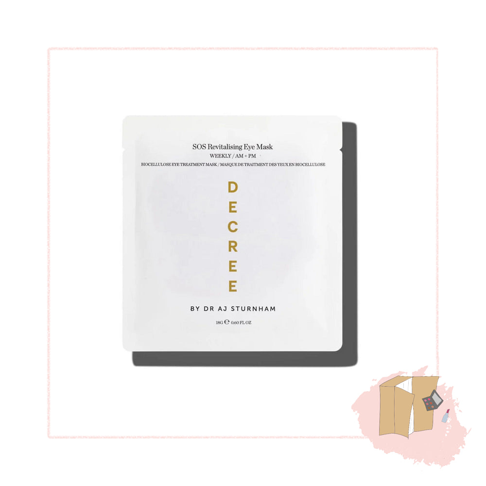 Decree SOS Revitalising Eye Mask - Single