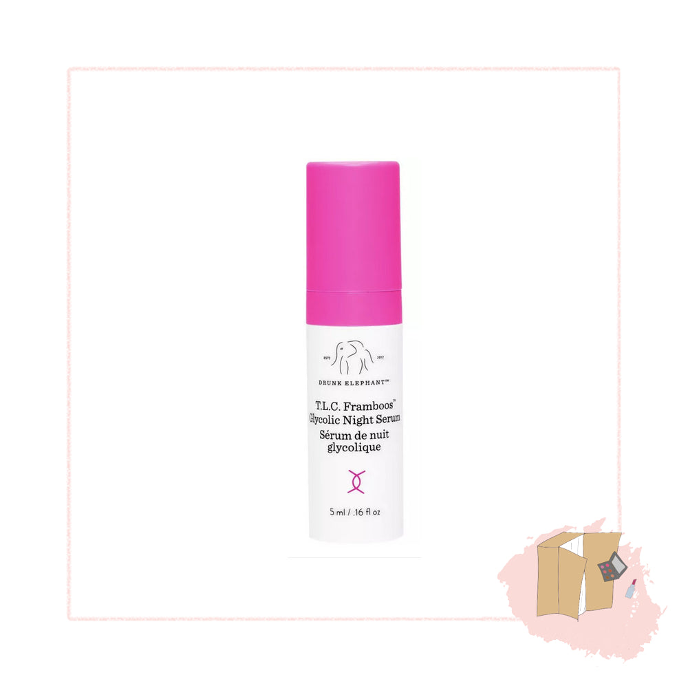 Drunk Elephant T.L.C. Framboos Glycolic Night Serum 5ml