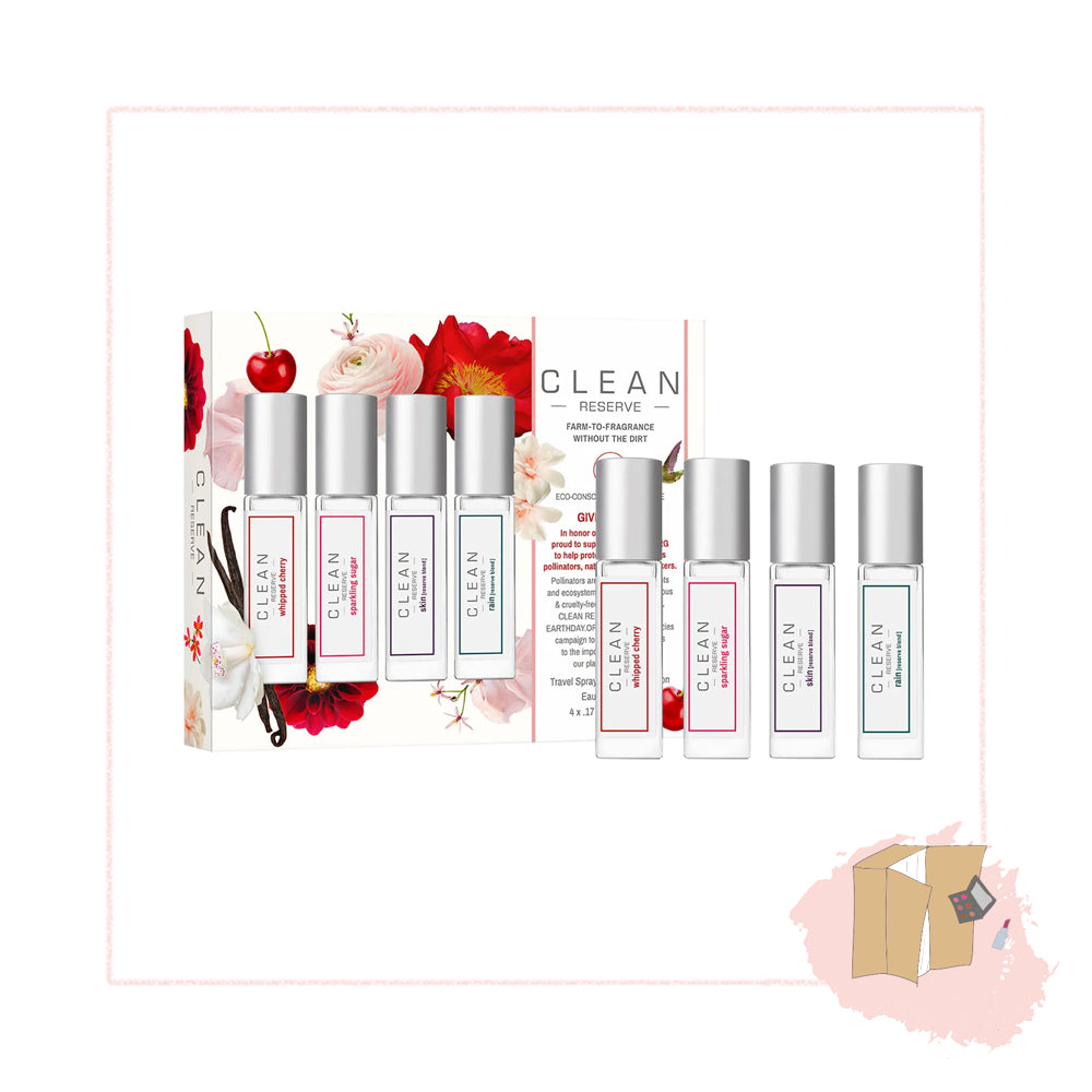 Clean Reserve Giving Back Travel Spray Fragrance Gift Set
