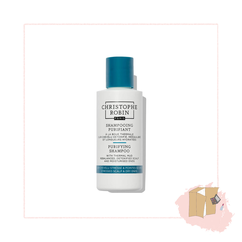 Christophe Robin Purifying Shampoo with Thermal Mud 75ml