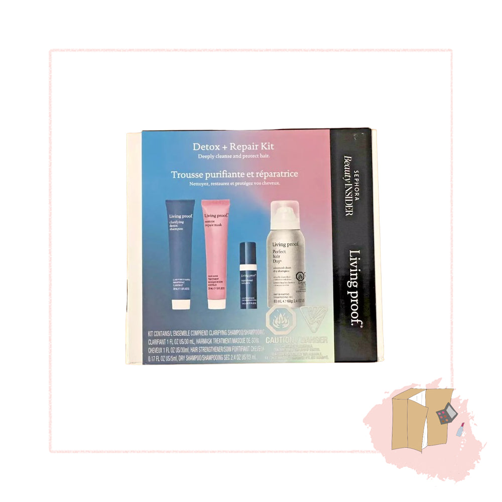Sephora Beauty Insider Living Proof Detox + Repair Kit