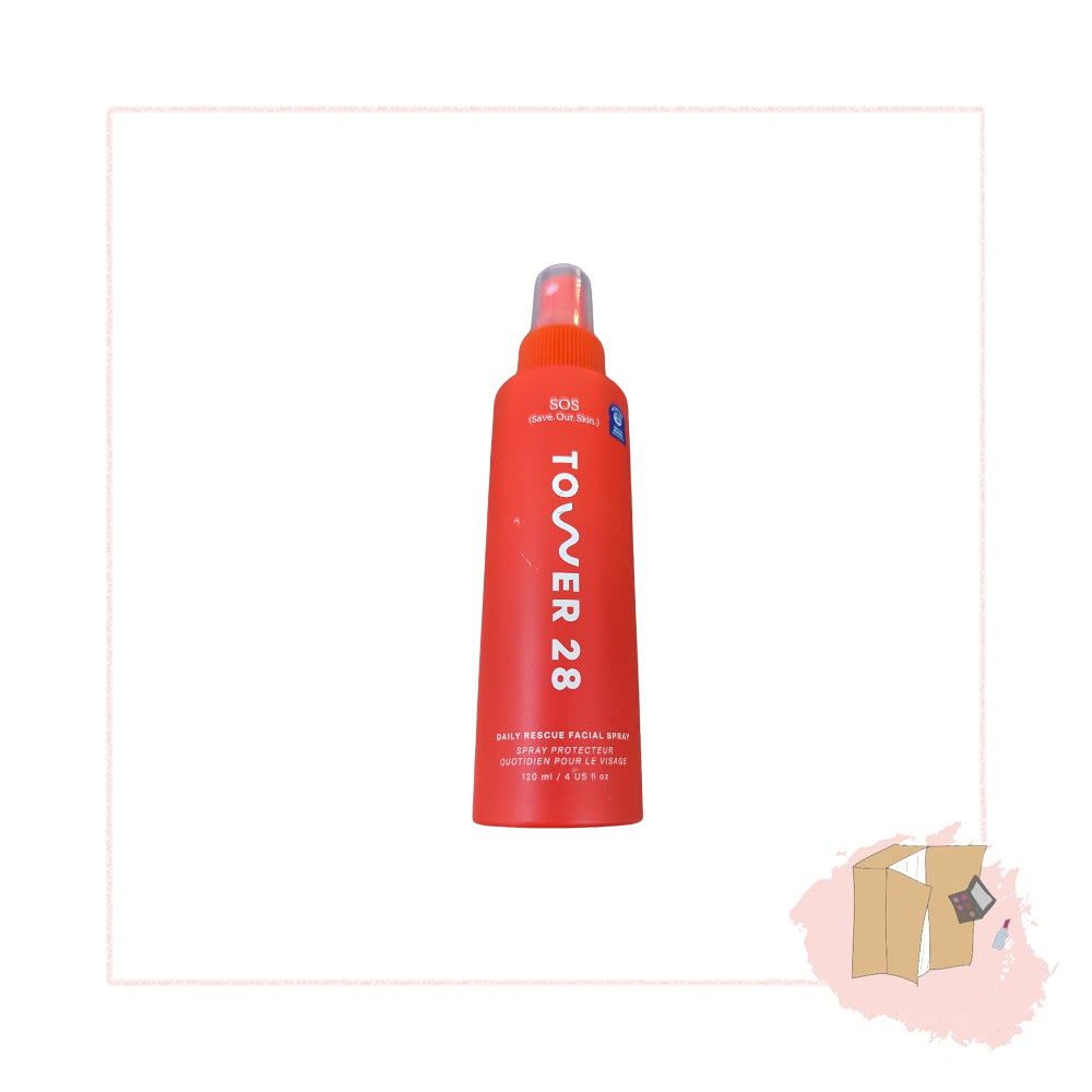 Tower 28 Beauty SOS Daily Rescue Facial Spray with Hypochlorous Acid 120ml / Jumbo Refill 480ml
