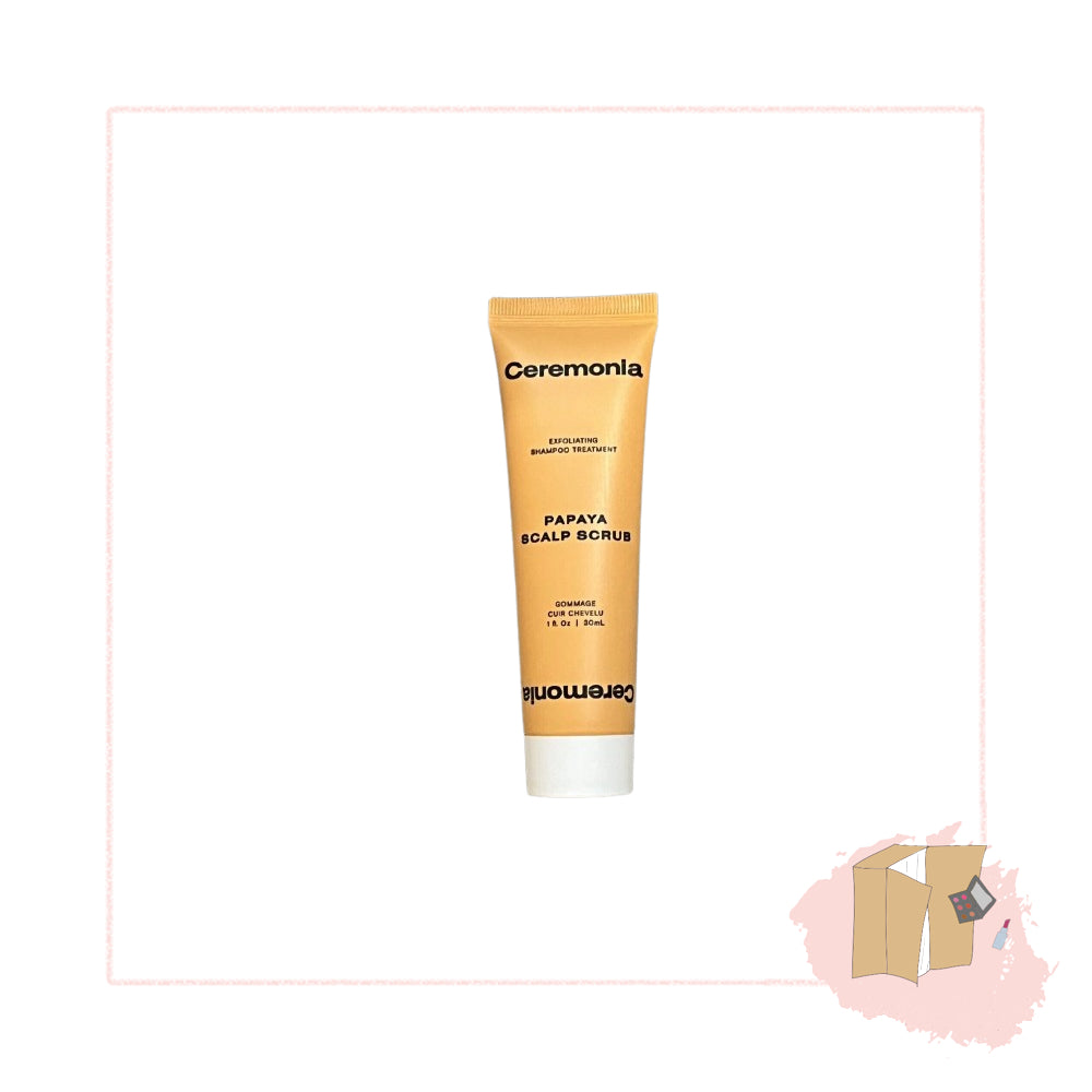 Ceremonia Papaya Scalp Scrub 30ml Hair