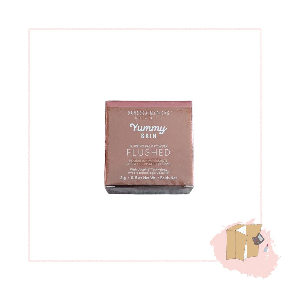 Danessa Myricks Yummy Skin Mini Blurring Balm Powder Flushed 3g in Shade Rose N Brunch