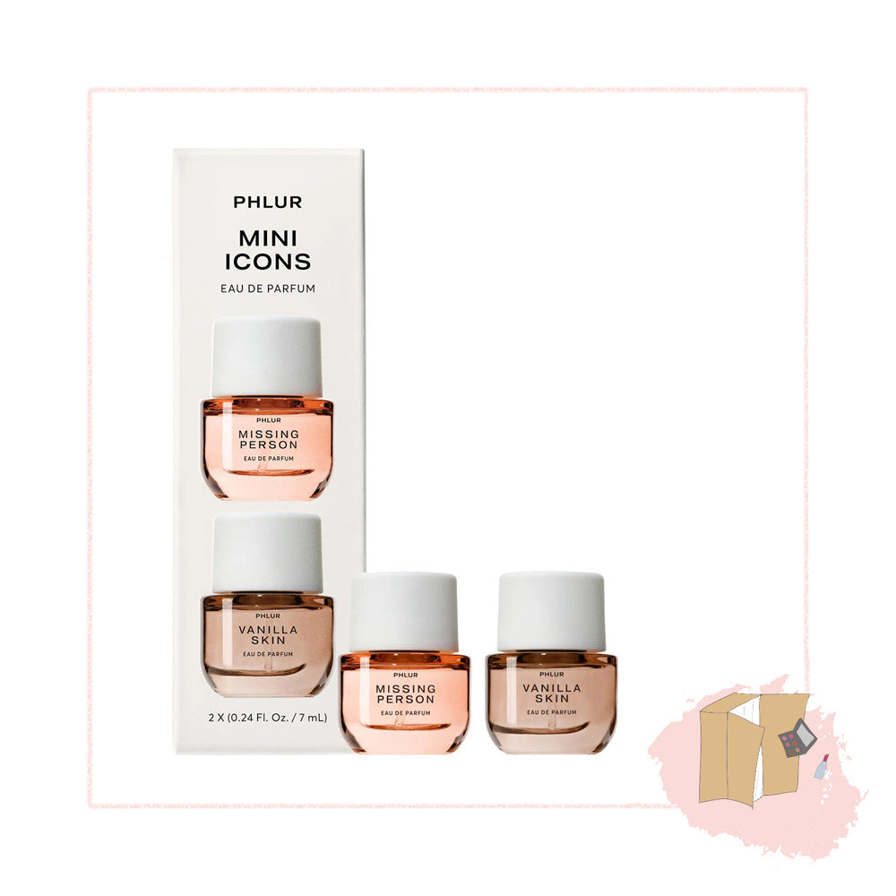 Phlur Mini Icons Sampler Set 2 x 7ml {Missing Person EDP}