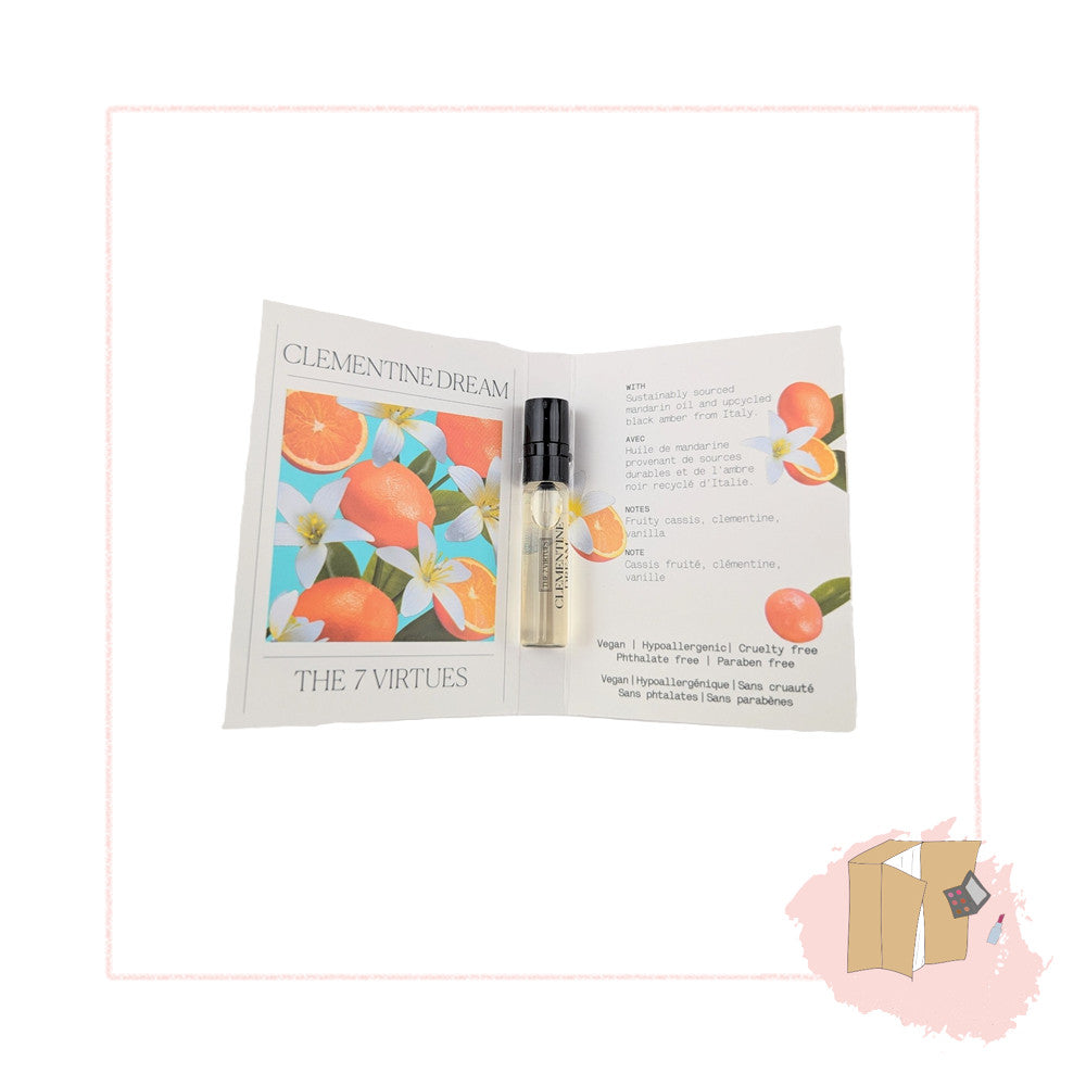 The 7 Virtues Clementine Dream Eau de Parfum 1.7ml