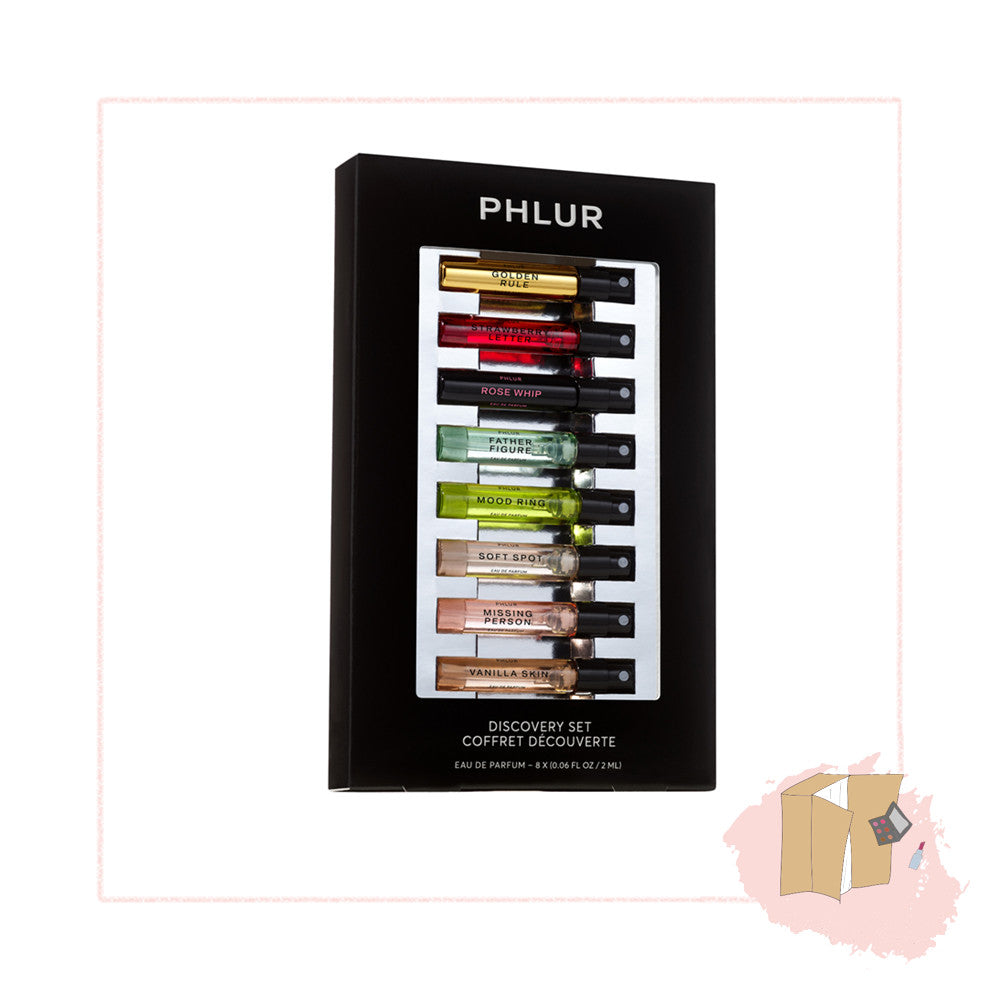 Phlur Fragrance Perfume Discovery Set {Missing Person EDP}