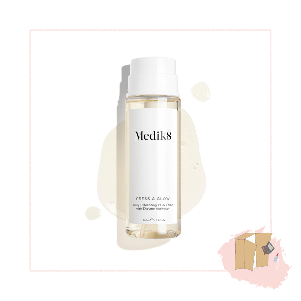 Medik8 Press & Glow Daily Exfoliating PHA Tonic 200ml