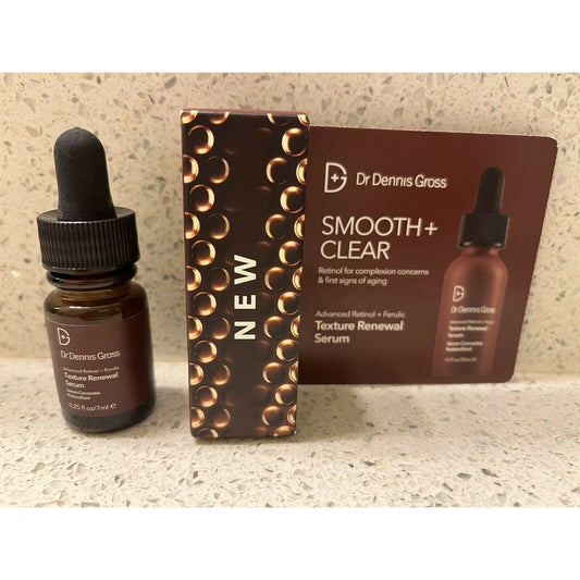 Dr Dennis Gross Smooth + Clear Advanced Retinol + Ferulic Texture Renewal Serum 7ml