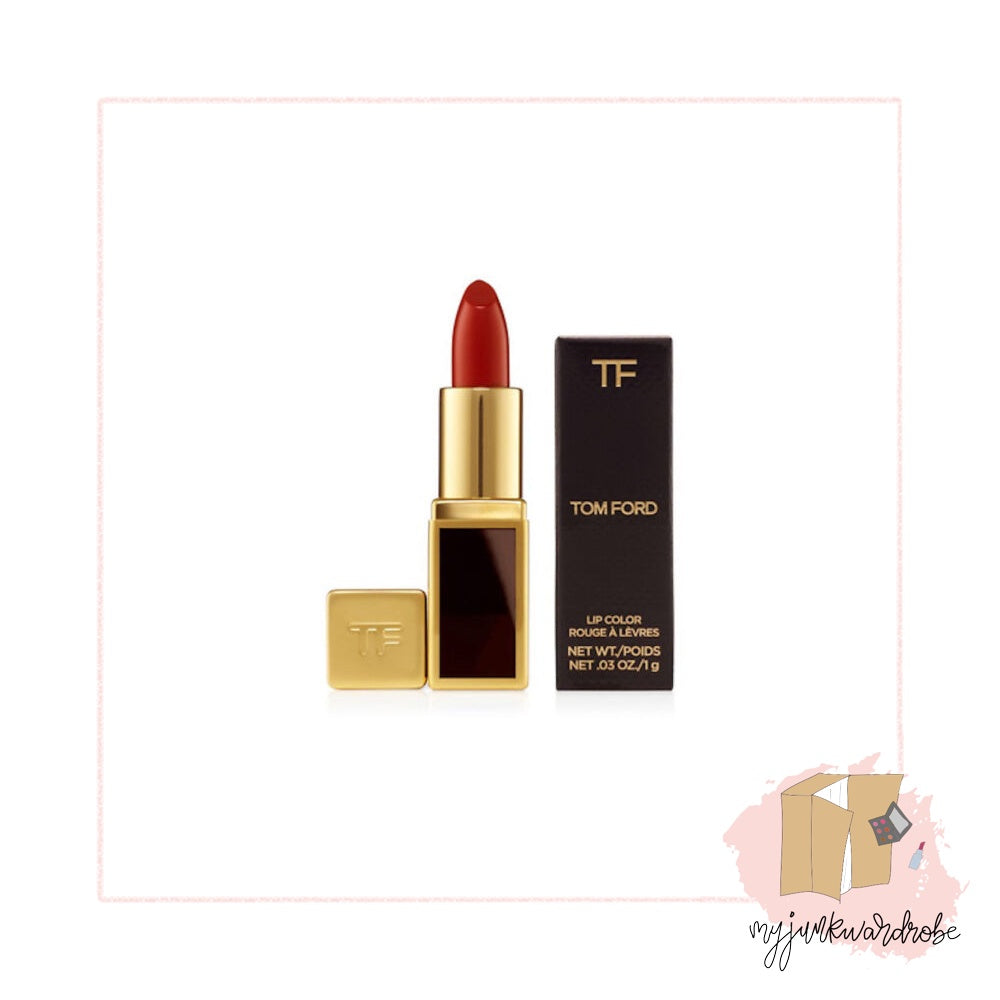 Tom Ford Lip Color 1g in Shade 03 Casablanca / 16 Scarlet Rouge