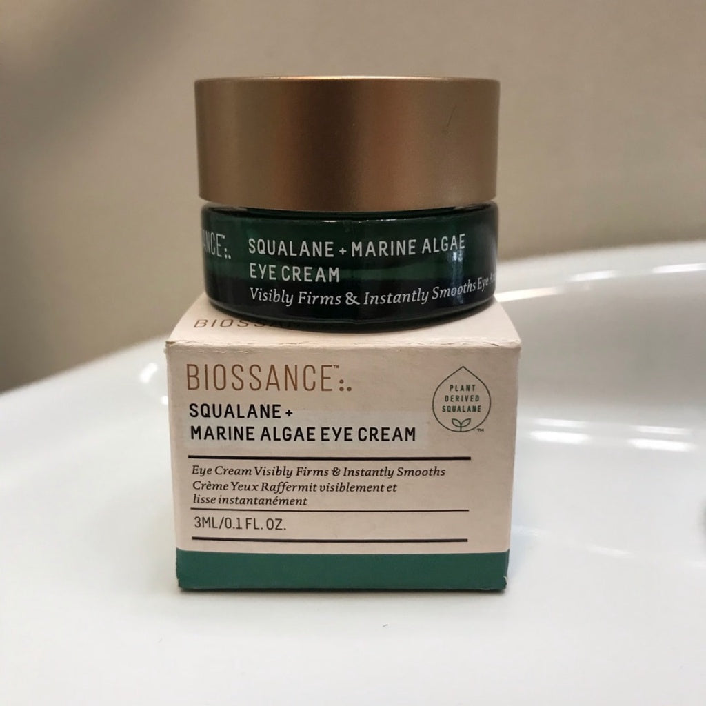 {3ml/15ml} Biossance Squalane + Marine Algae Eye Cream