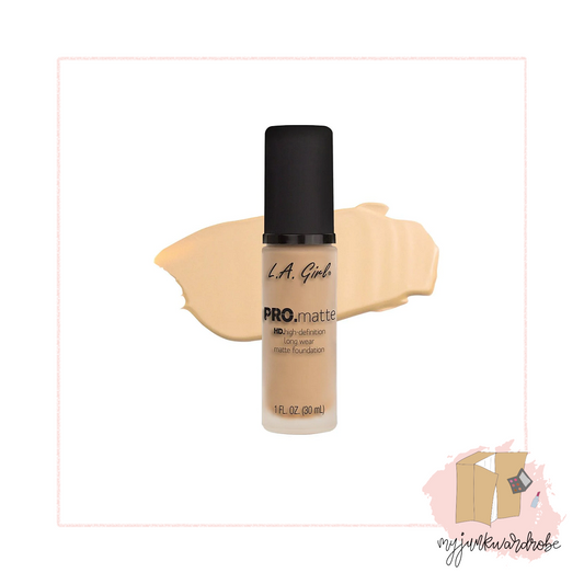 L.A. Girl PRO Color Foundation Mixing Pigment / Pro Matte Foundation 30ml