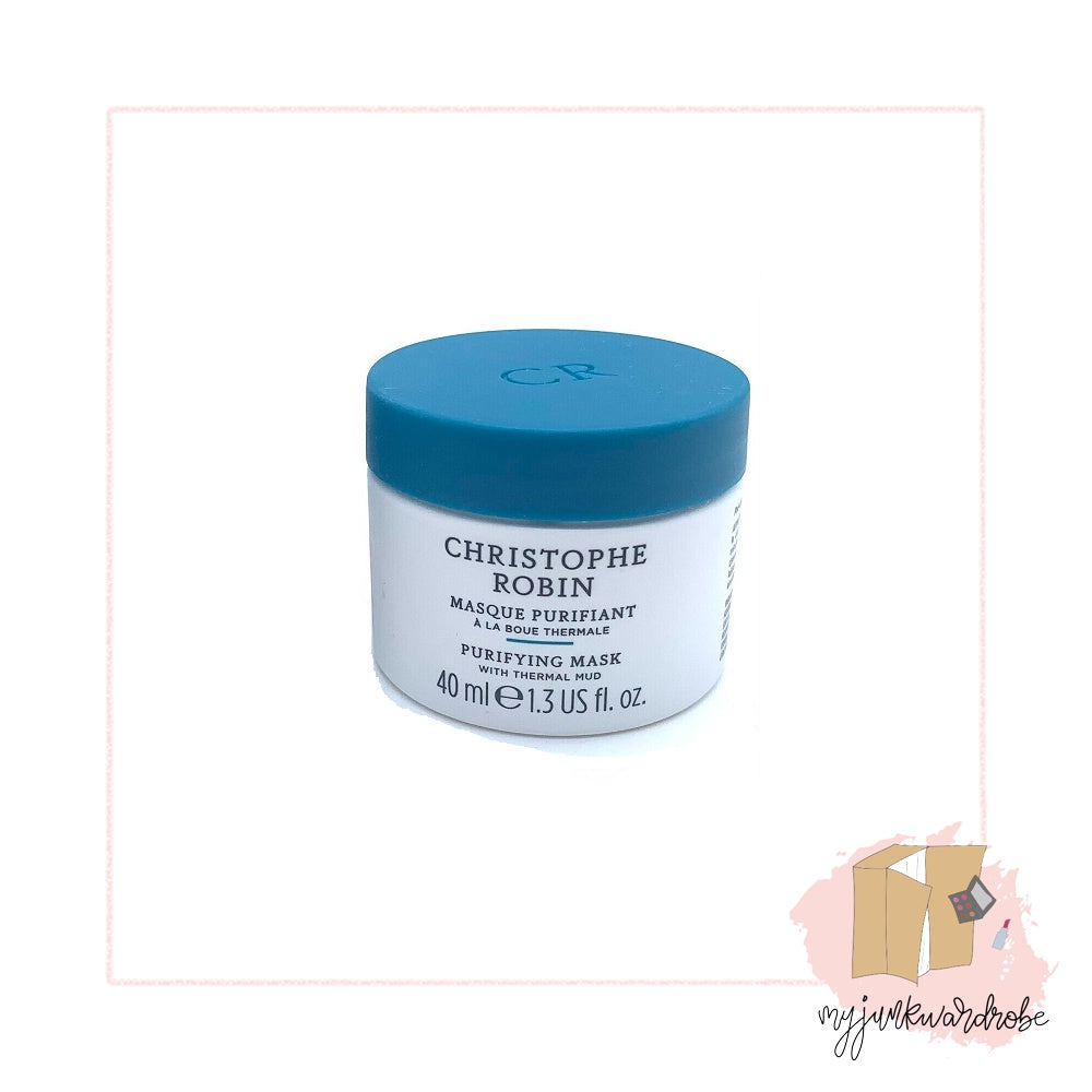 Christophe Robin New Purifying Hair Mask with Thermal Mud 40ml