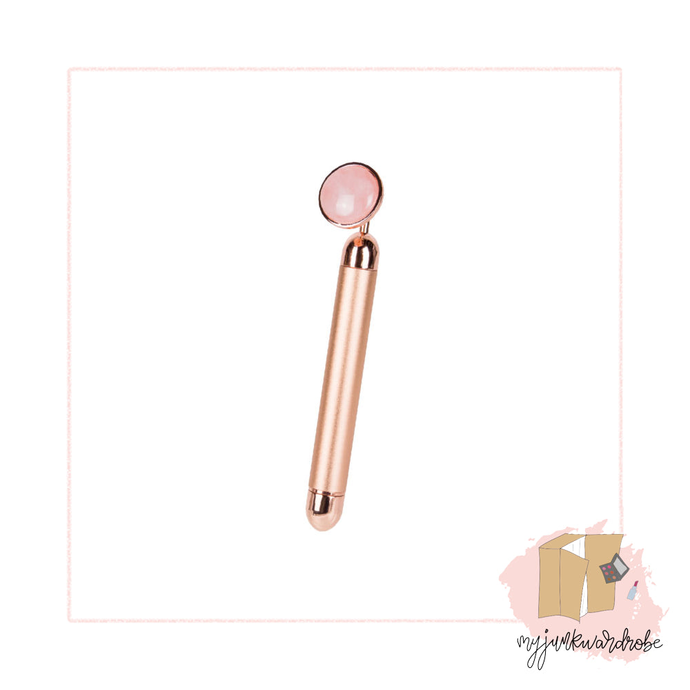 Luxe + Willow Phoenix Rose Quartz Vibrating Facial Massager