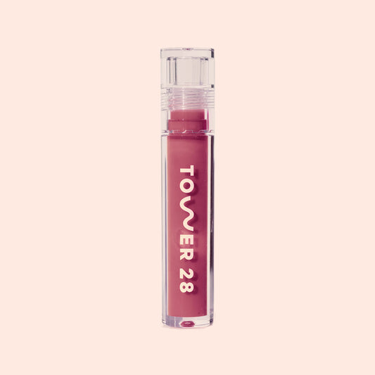 Tower 28 Beauty ShineOn Lip Jelly Lipgloss 3.9ml in Shade Chill/Chestnut/Sesame