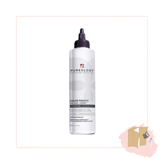 {30ml/200ml} Pureology Color Fanatic Color Fanatic Top Coat + Sheer Clear Gloss For Shiny Hair