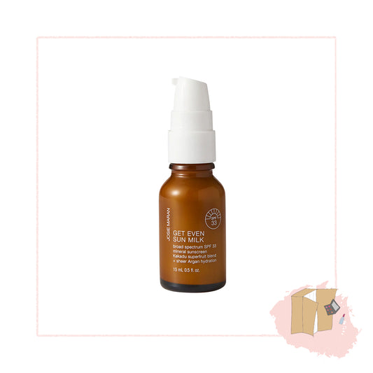 Josie Maran Get Even Sun Milk SPF 33 15ml