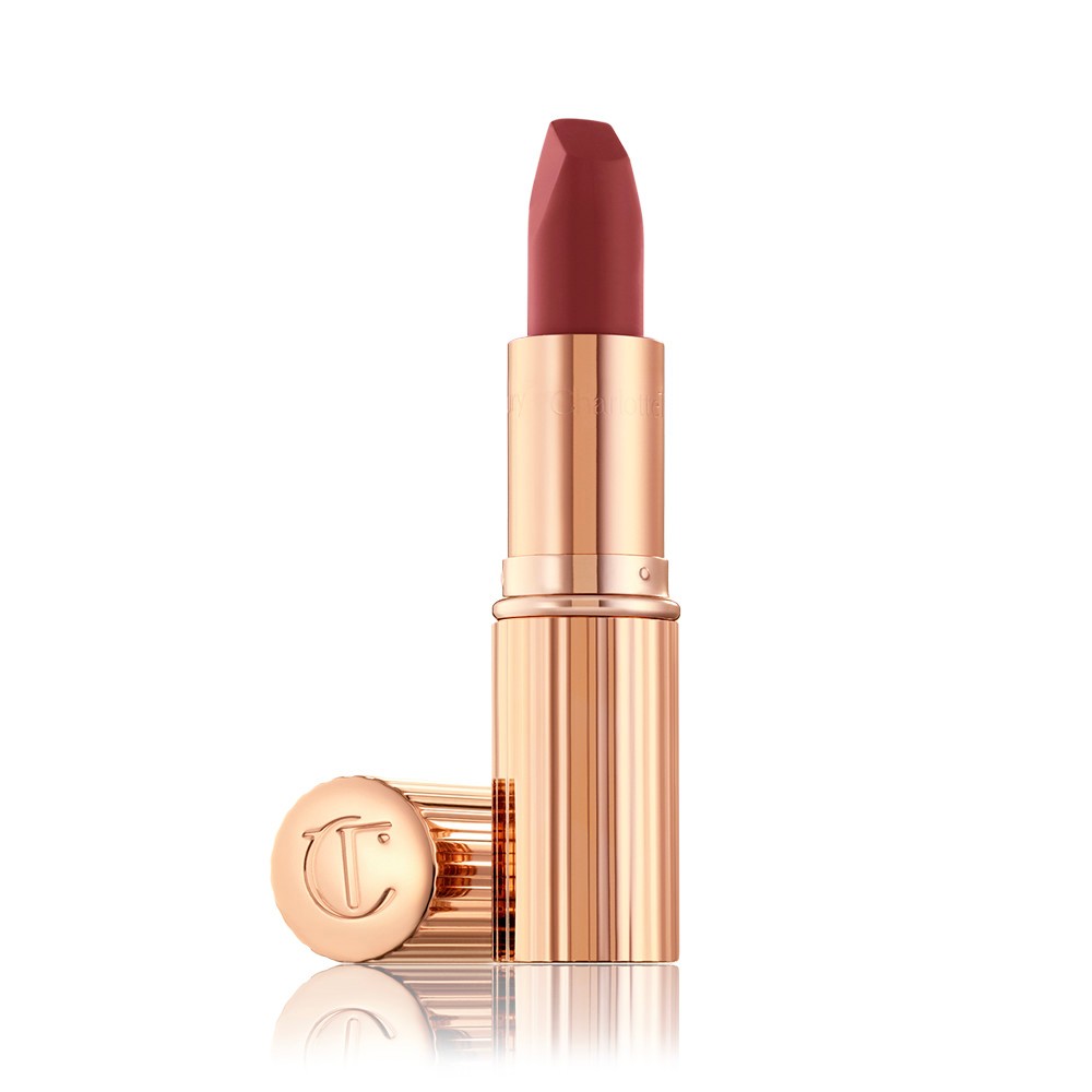 Charlotte Tilbury Matte Revolution Lipstick 3.5g in Shade Walk Of No Shame / Pillow Talk 2 Medium