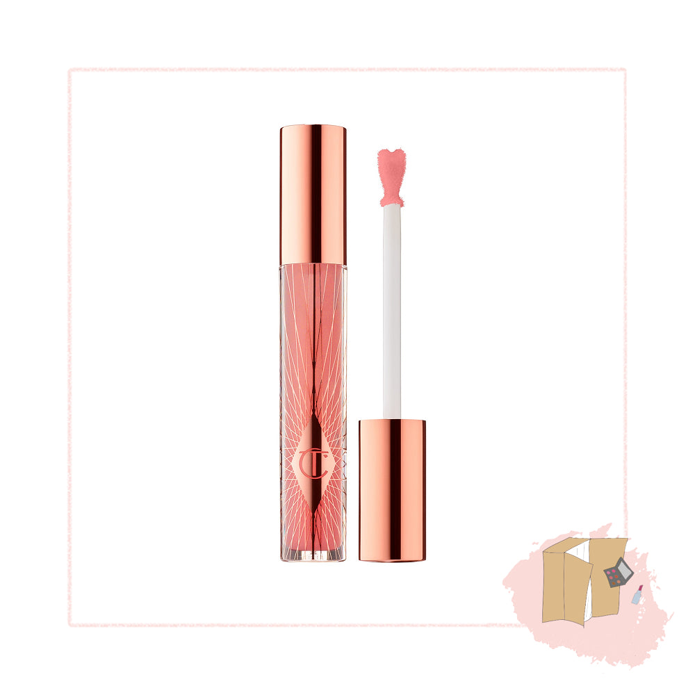 Charlotte Tilbury Collagen Lip Bath Lip Gloss 7.9ml in Shade Rosy Glow / Peachy Plump