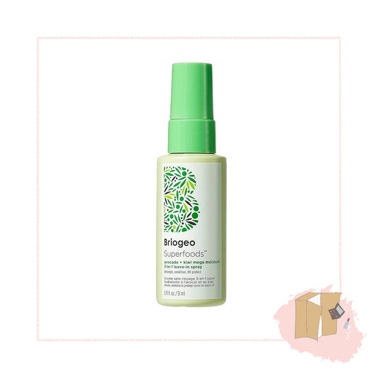 Briogeo Superfoods Avocado + Kiwi Mega Moisture 3-in-1 Leave-in Spray 51ml