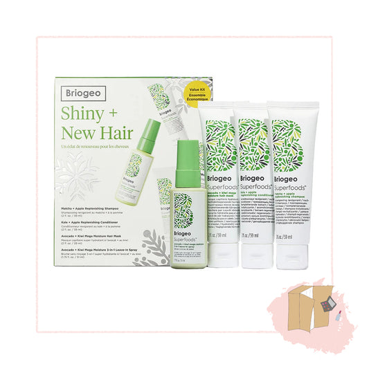 Briogeo Shiny + New Superfoods Moisturizing Hair Kit