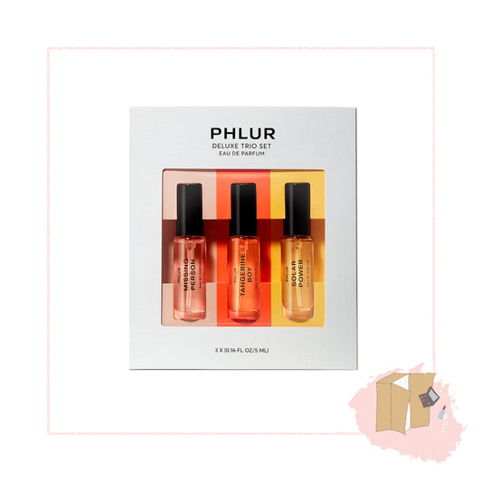 Phlur Endless Summer Eau De Perfume Deluxe Trio Gift Set