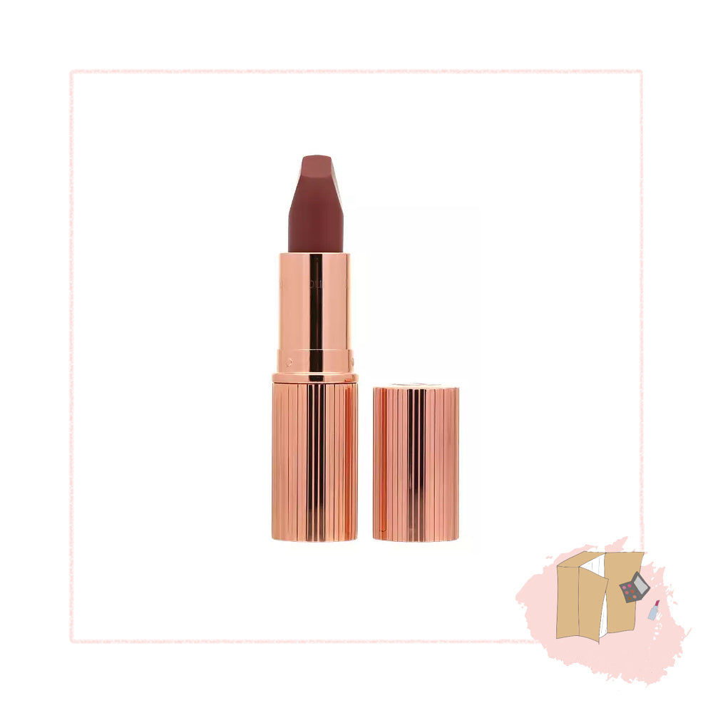 Charlotte Tilbury Matte Revolution Lipstick 3.5g in Shade Walk Of No Shame / Pillow Talk 2 Medium