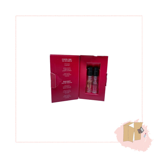 Carolina Herrera Good Girl x Bad Boy Eau De Parfum Dual Sampler 2 x 1.5ml