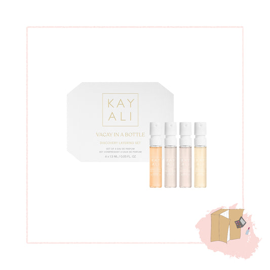 KAYALI Vacay in a Bottle Perfume Discovery Set 4 x 1.5ml