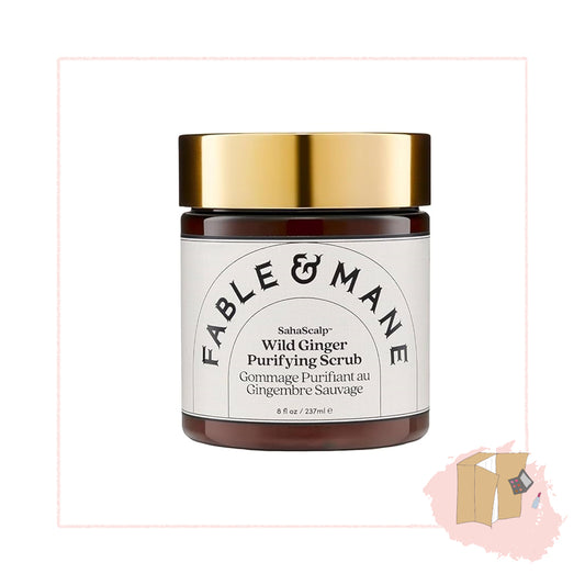 Fable & Mane SahaScalp Wild Ginger Purifying Scalp Scrub 237ml