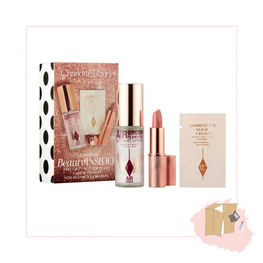 Charlotte Tilbury Flawless Look Birthday Set {Airbrush Flawless Setting Spray}