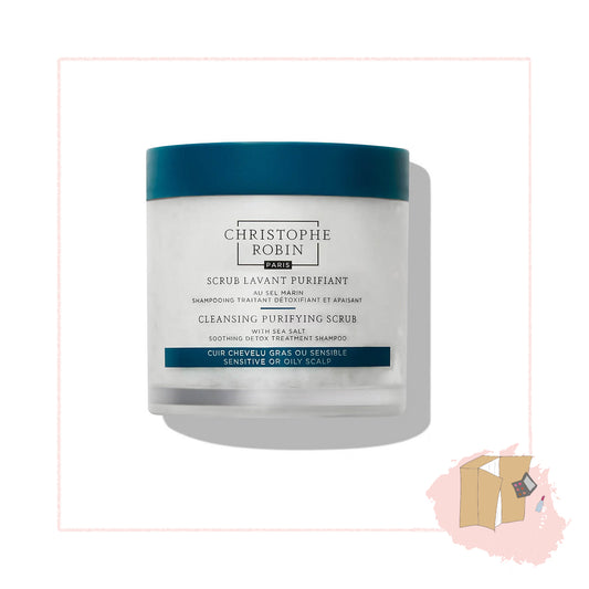 Christophe Robin Cleansing Purifying Scalp Scrub with Sea Salt {75ml/250ml}