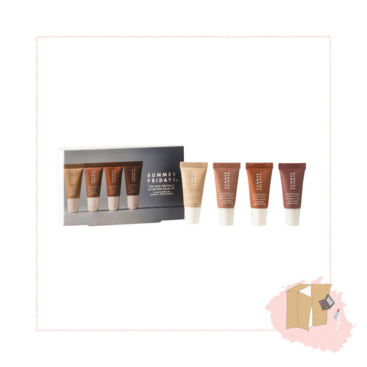 Summer Fridays The Mini Neutrals Lip Butter Balm Set