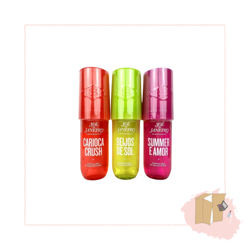 Sol de Janeiro Limited Edition Perfume Mist 90ml {Beijos De Sol / Carioca Crush / Summer E Amor}