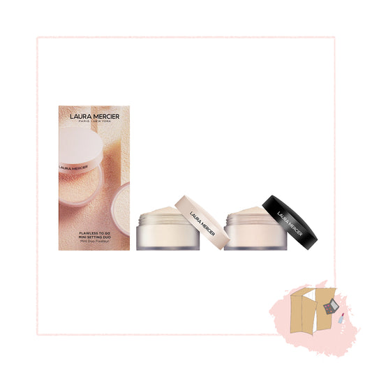 Laura Mercier Flawless To Go Mini Setting Powder Duo