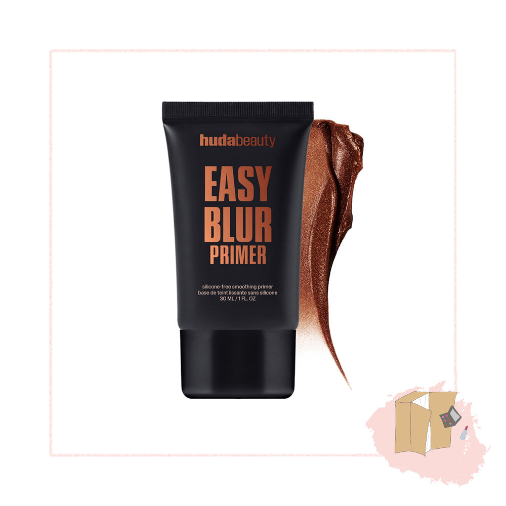 Huda Beauty Easy Blur Primer 30ml in Shade Bronze Fudge