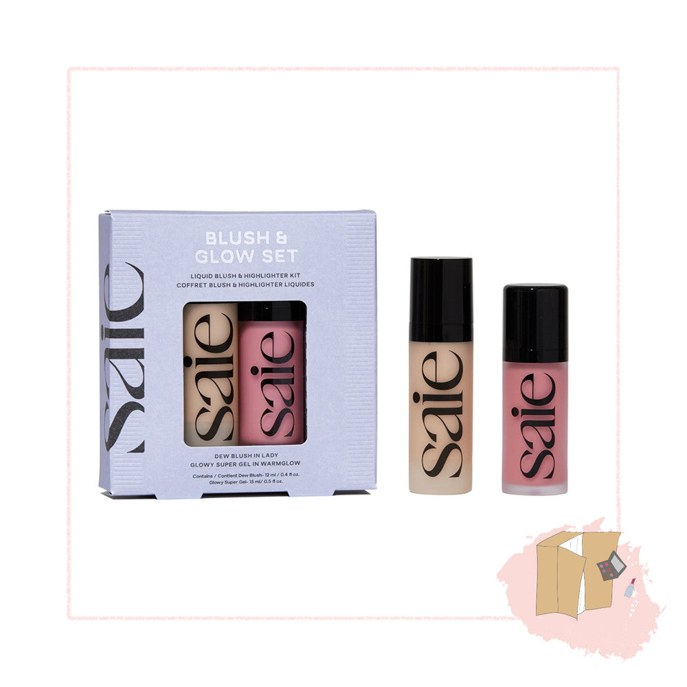 Saie Blush & Glow Gift Set (Lady, Warmglow)